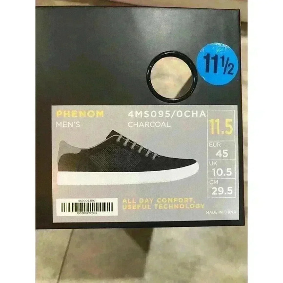 Cuater Golf Phenom, Woven, Color - Charcoal, Men’s size 11.5 - Picture 4 of 4